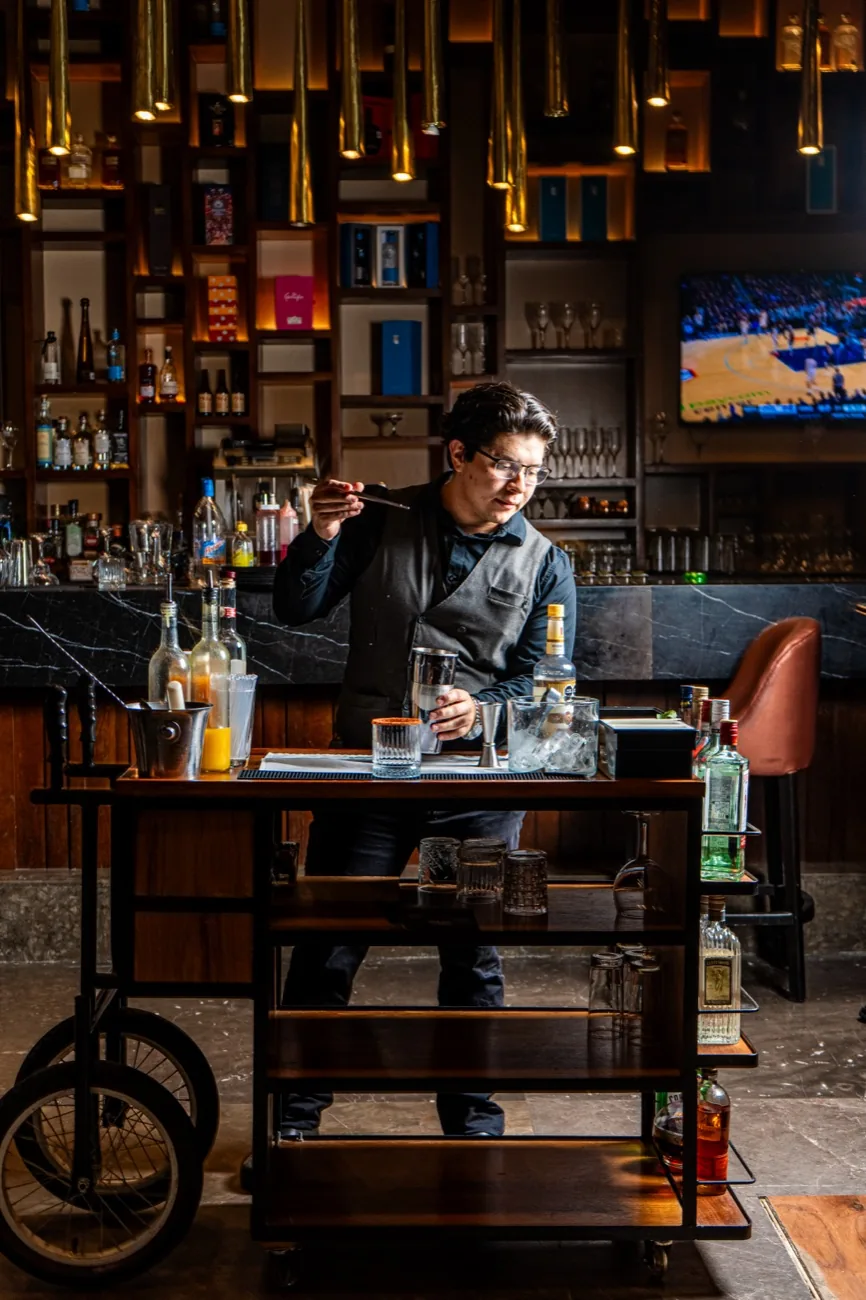 The bar at Gaucho Prime