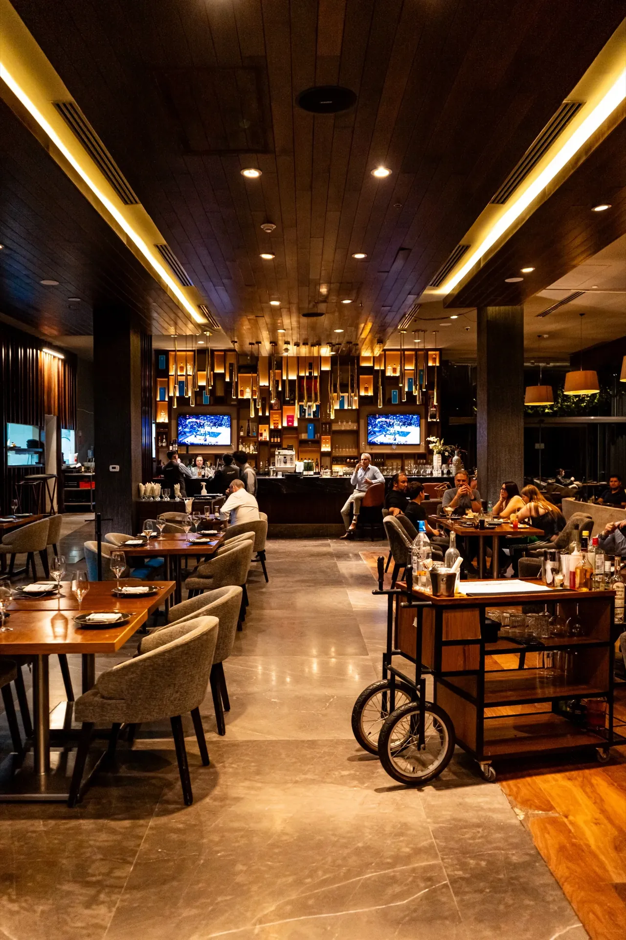 Dining room at Gaucho Prime